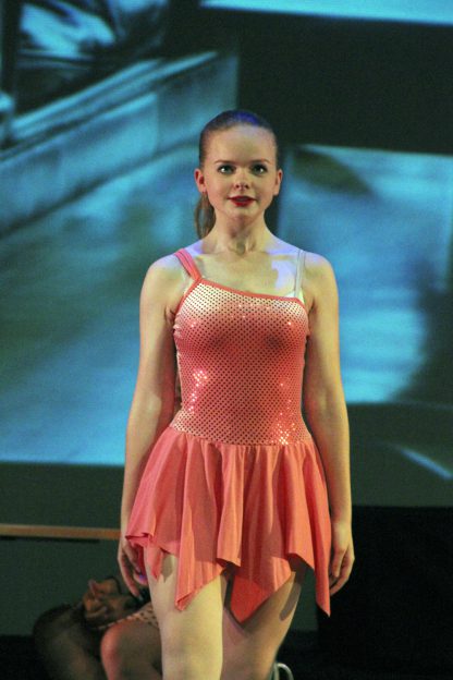 Short Coral Dresses
