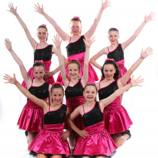 Black and Pink Dresses