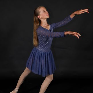 Blue Lace Dress