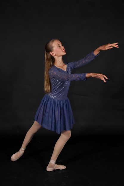 Blue Lace Dress