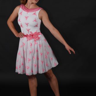 White and Pink Dresses