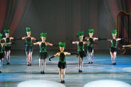 Black & Green Jazz Costume