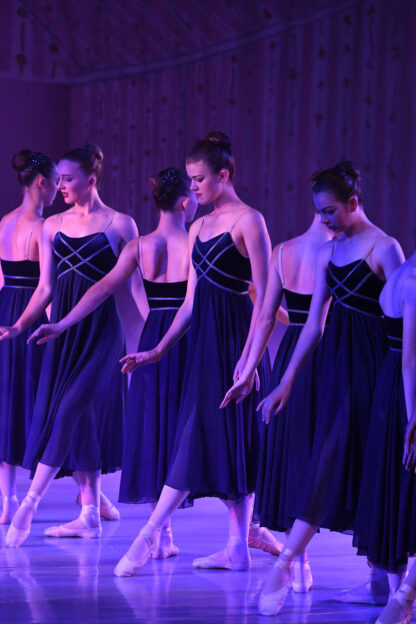 Navy Blue Chiffon Dresses
